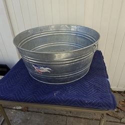 Galvanized Wash Tub