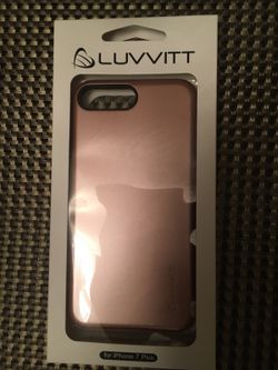 iPhone 7 plus case. Rose gold