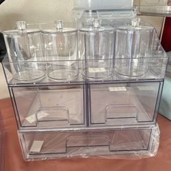 8 PCS Bathroom Countertop Organizer