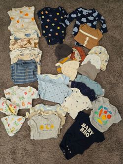 Baby boy clothes 0-3m