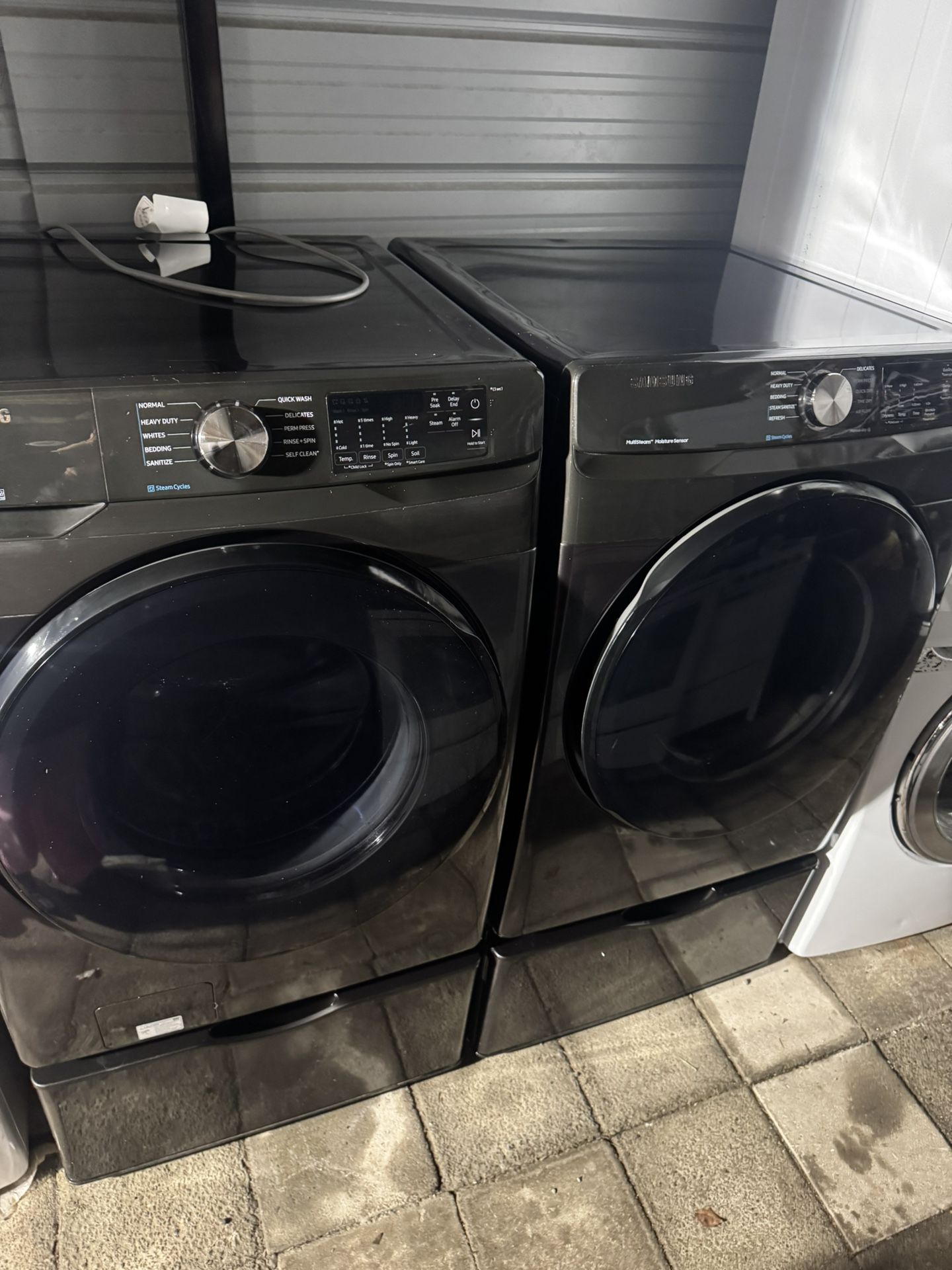 Electric Washer And electric Dryer 