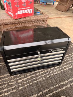 Husky 4-Drawer Tool Chest with key