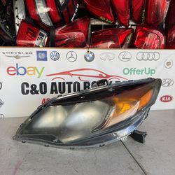 2014 2015 HONDA CIVIC COUPE 2 DOOR HEADLIGHT HEADLAMP LEFT DRIVER SIDE LH USED ORIGINAL OEM
