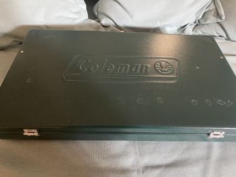 Coleman two burner propano stove more 2 propano