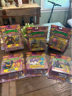 Tmnt villain figures 6 pack. New in box