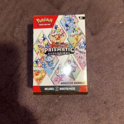 Prismatic Evolution Booster Pack (6-Pack) – Sealed & New  