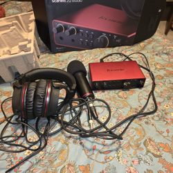 Focus rite Scarlett 2i2 Studio