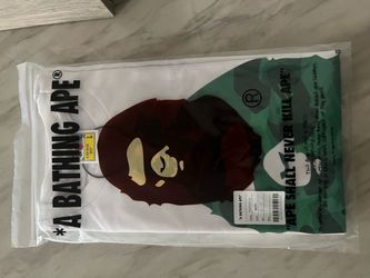 Bape Green Camo Tee