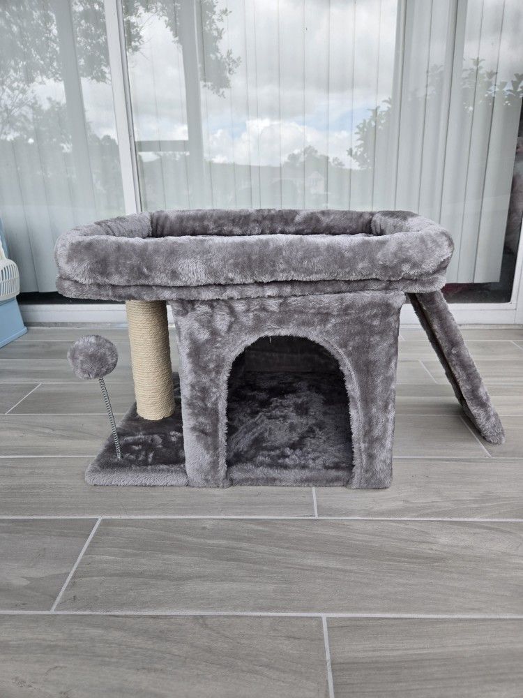 Casa De Juegos Para Gatos 🐱