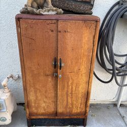 Vintage Outdoor Cabinet