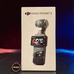 DJI Osmo Pocket 3 Available (limited Quantity)
