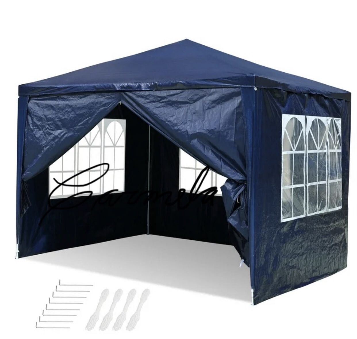 Canopy 10x10ft Canopy Tent with Sidewalls Tent for Parties Beach Camping Party (10x10