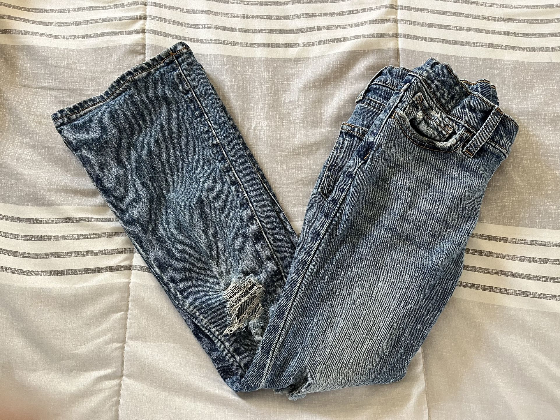 Girls Old Navy High Rise Flare Size 8