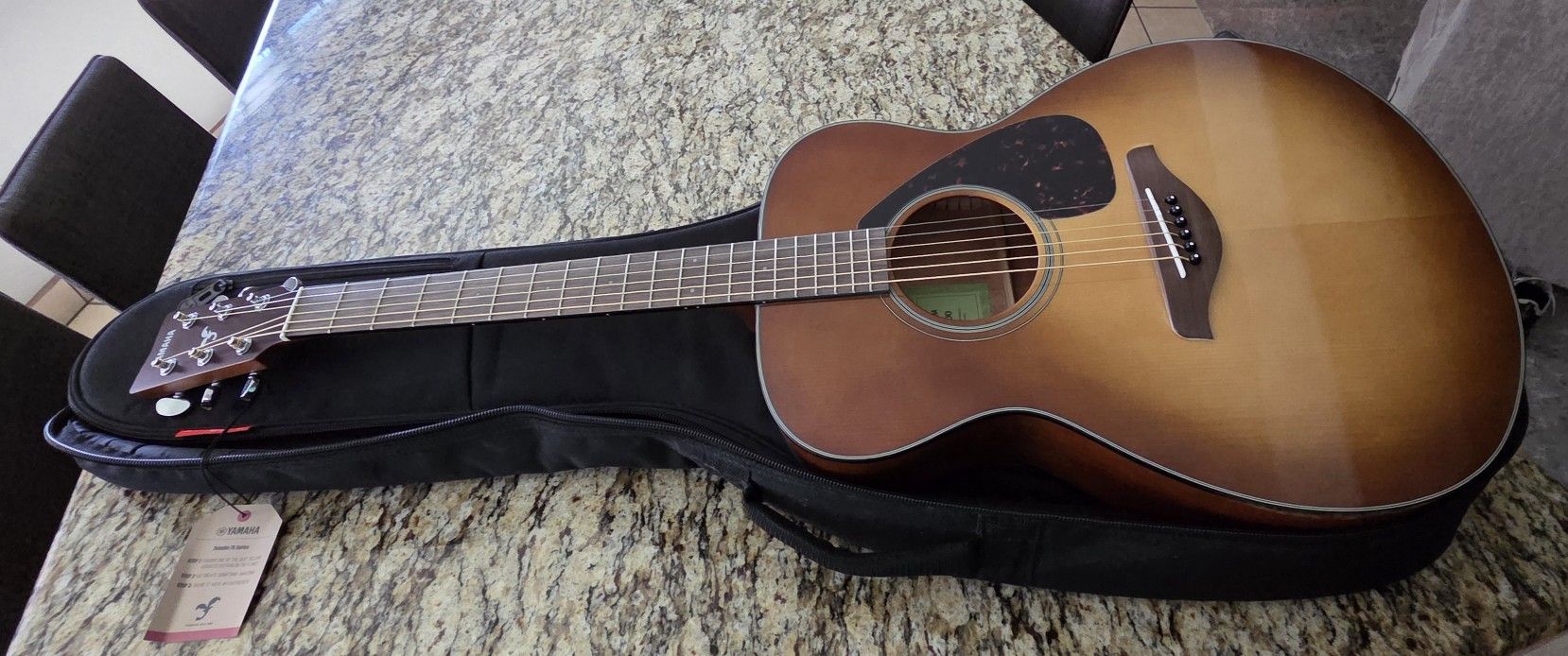 Yamaha Acoustic Guitar and Case