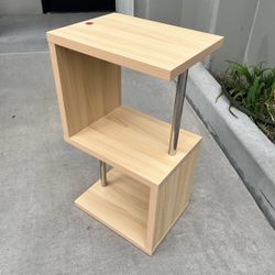 NEW Small Shelf End Table