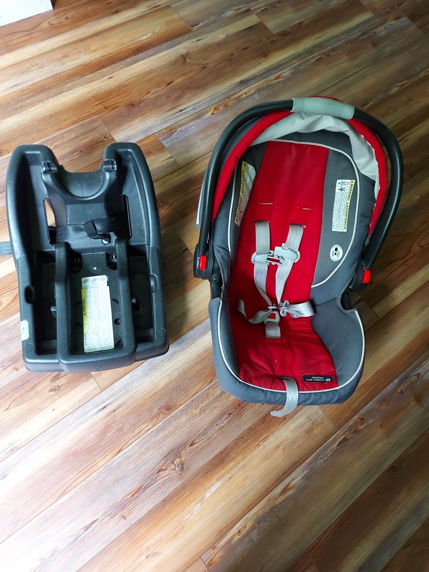 Graco Car Seat And Base Snugride Click Connect 35