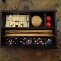 Wooden Toy Box Collectible From The '50s
