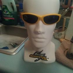 Sunglasses New.  Black And Gold