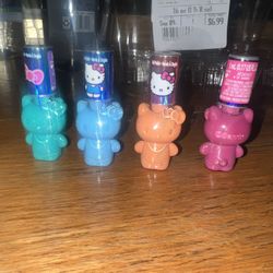 Hello Kitty Nail Polishes 