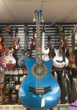 BAJO QUINTO DE DON CORTEZ B5 EXTREME BLUE-5. #HU5503-2. (LIMITED EDITION). ONE OF A KIND.