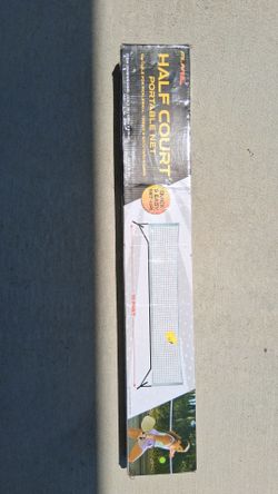 Half Court Net - Pickleball/ Tennis (Portable)