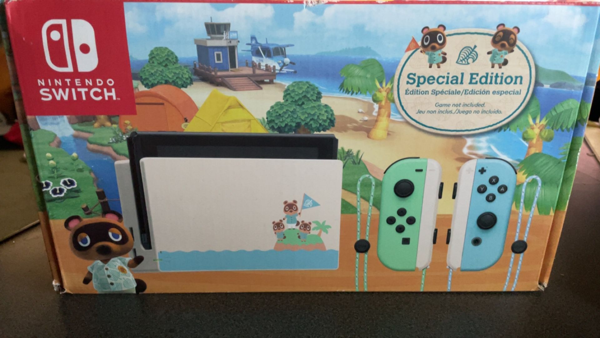 Special Edition Nintendo Switch Animal Crossing Bundle 