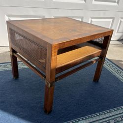 MCM Side Table Solid Wood Accent Table Excellent Condition 