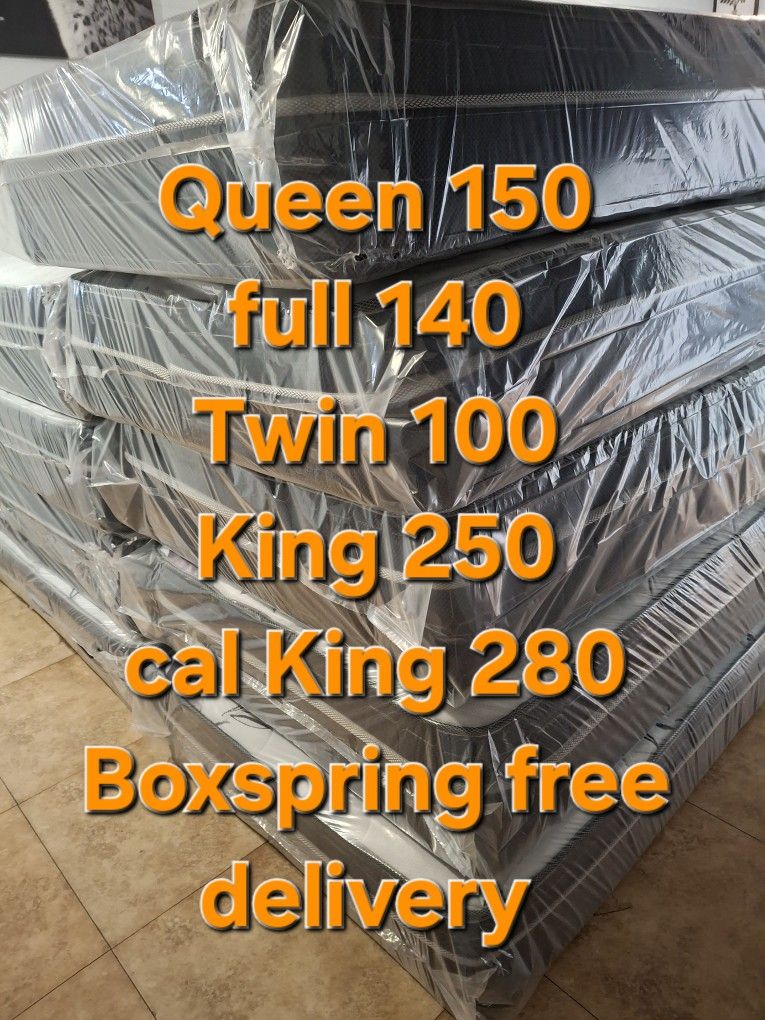 Mattress Pillow Top New