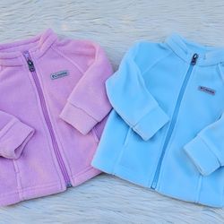 Columbia Benton Springs Fleece Jackets Infant Size 6-12M $12 ea