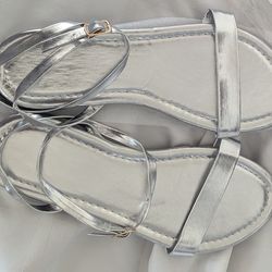Silver Sandals