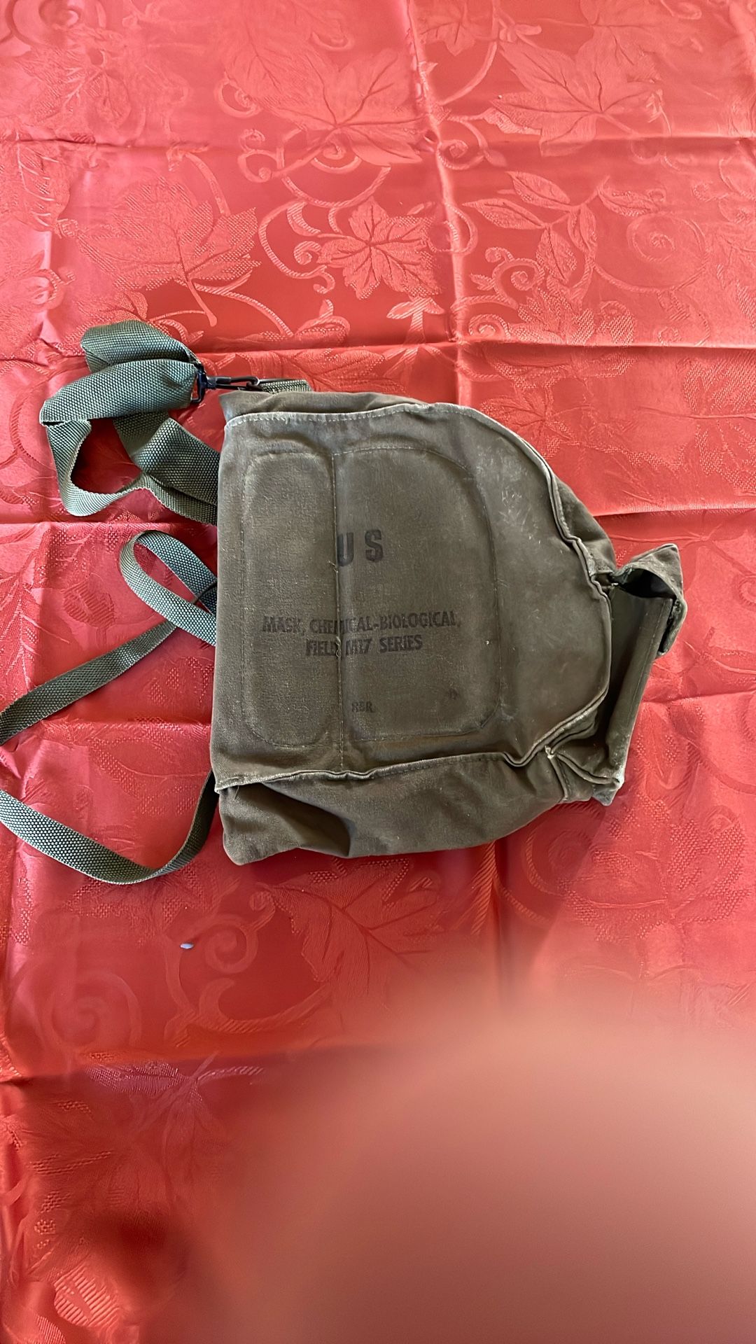 ARMY Gas Mask Bag Chemical Biological Field M17 Series RBR