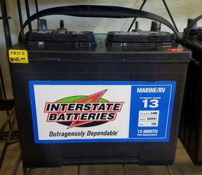 《Marine & RV Batteries》$45 w/exchange #WeDeliver