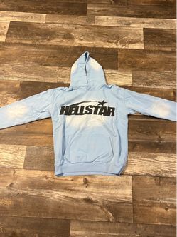 Hellstar Baby Blue Graphic Hoodie