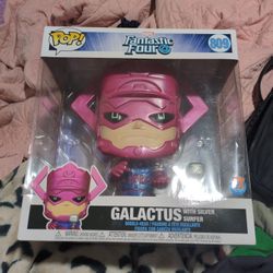 Fantastic 4, Galactus With Silver Surfer, 10 Inch Jumbo Pop