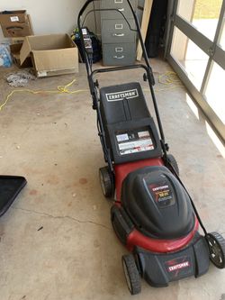 Craftsman electric mower