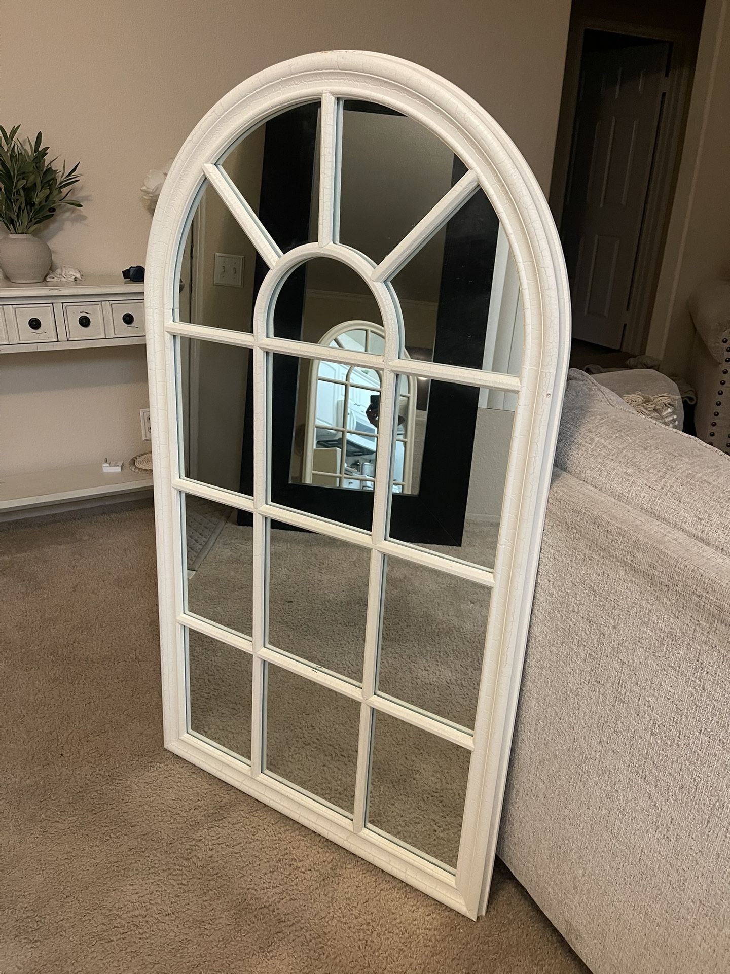 Arched Wall Mirror 55” X 31”