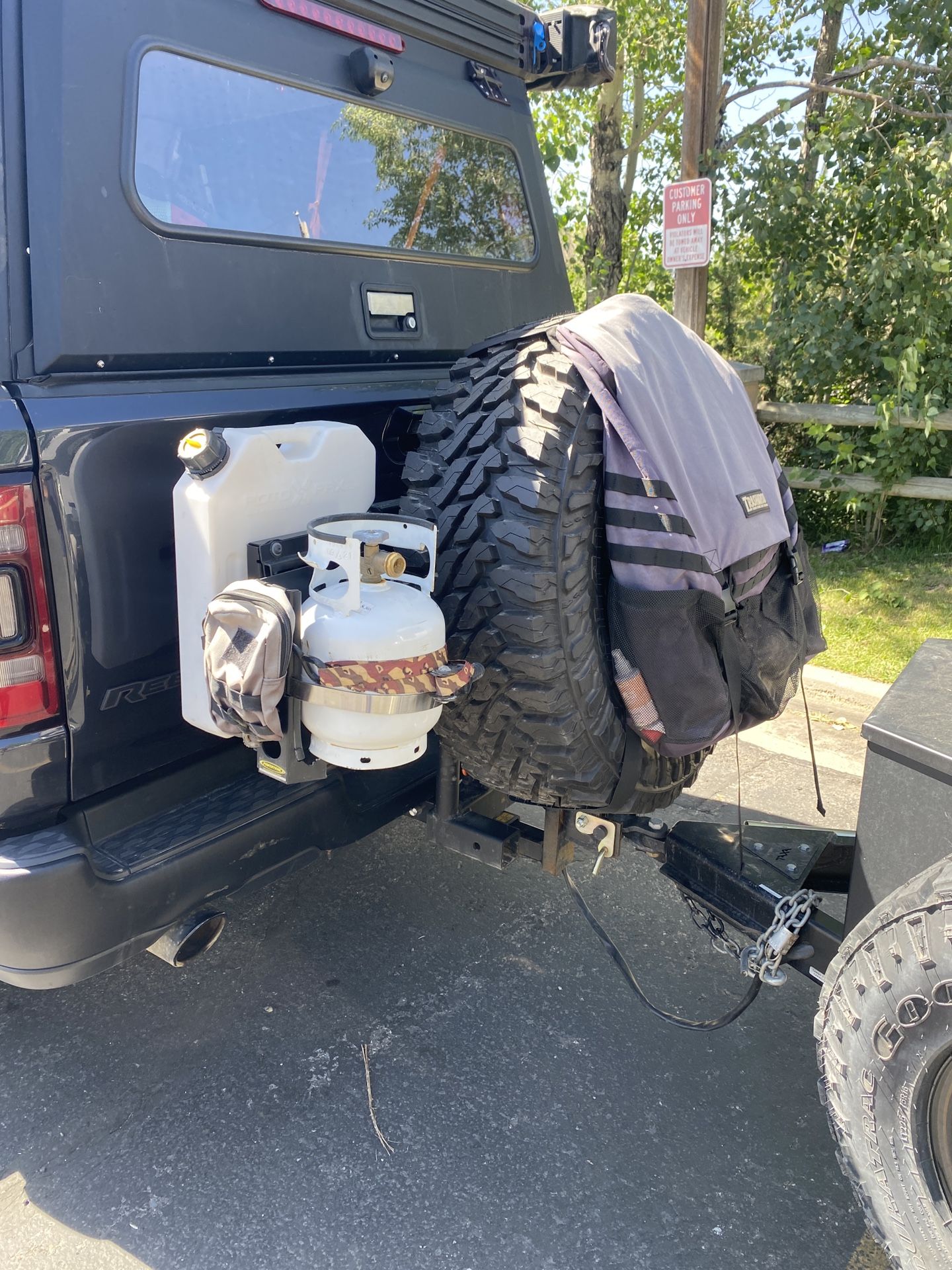 RIG’D Supply UltraSwing MegaFit Spare Tire Swingout