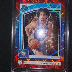 Jarred McCain Donruss Basketball Rated Rookie Card 
