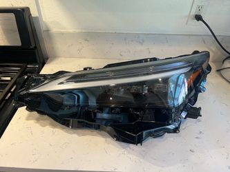 2022-2025 LEXUS NX LH DRIVER SIDE TRIPLE BEAM ADAPTIVE LED HEADLIGHT OEM