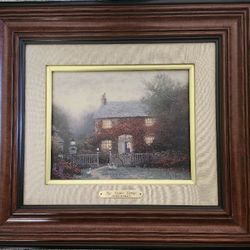 Thomas Kinkade Limited Edition  Pye Corner Cottage 