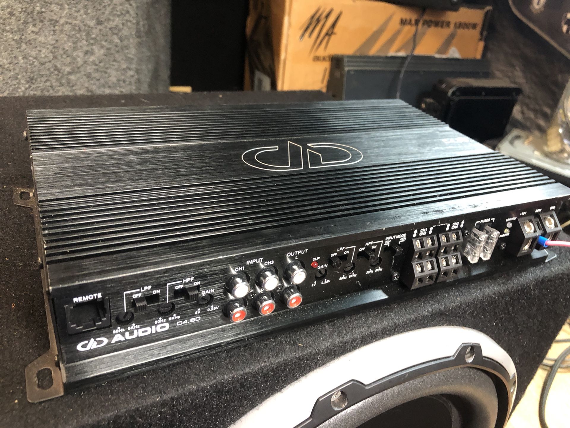 Digital Designs - DD Audio - C4.60 - C Series 4 Channel Amplifier, 60x4W
