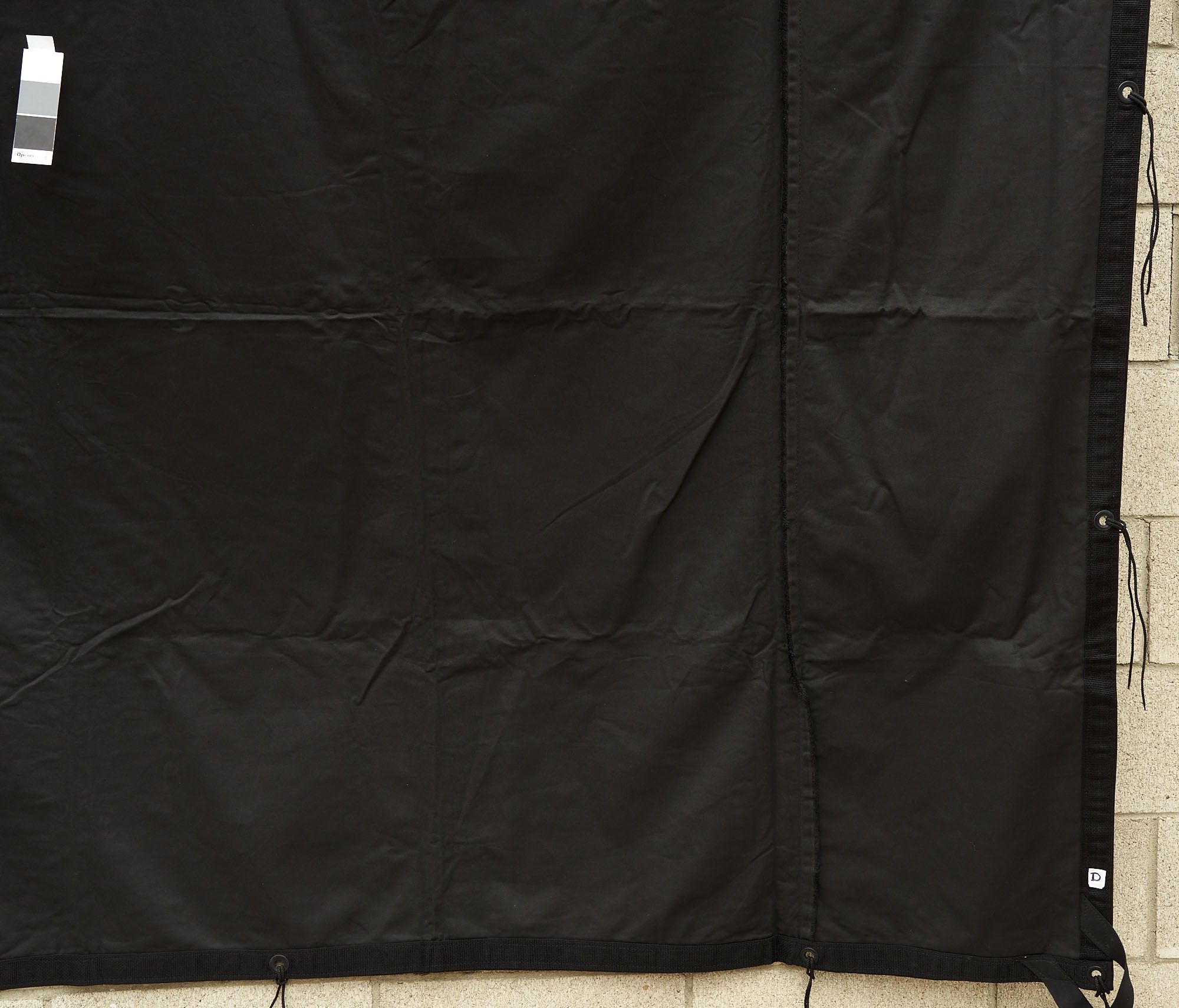 Norms 6x6 Solid (black duvetyne)