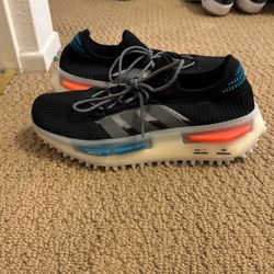 adidas NMD S1 Core Black Blue Orange 