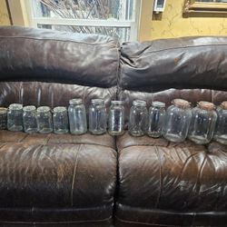 Canning Jars  14 In All 