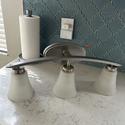 Pair bathroom vanity lights