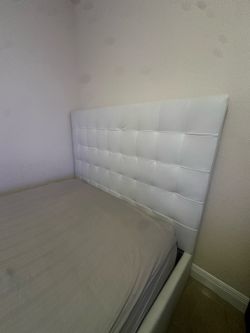 Queen bed and mattress