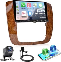 9" Car Stereo for Chevy Silverado Tahoe Yukon 2007-2013 Wireless CarPlay