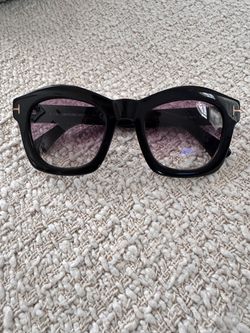 Tom Ford Black Oversized Sunglasses