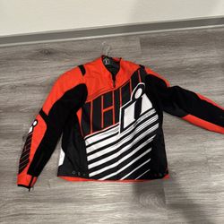 Icon Overlord Jacket - Red Large