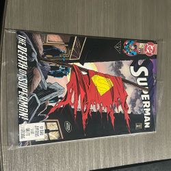 Vintage Superman Comic book 